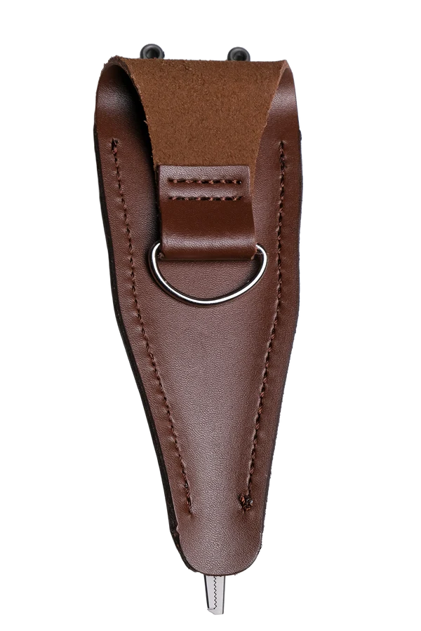 Titanium Fishing Plier Long Version with Tungsten blade (Genuine leather pouch and Retractable Coiled Tether included)