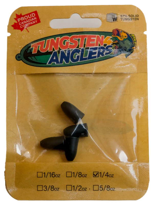 Tungsten 4 Angler Tungsten Flipping Weight