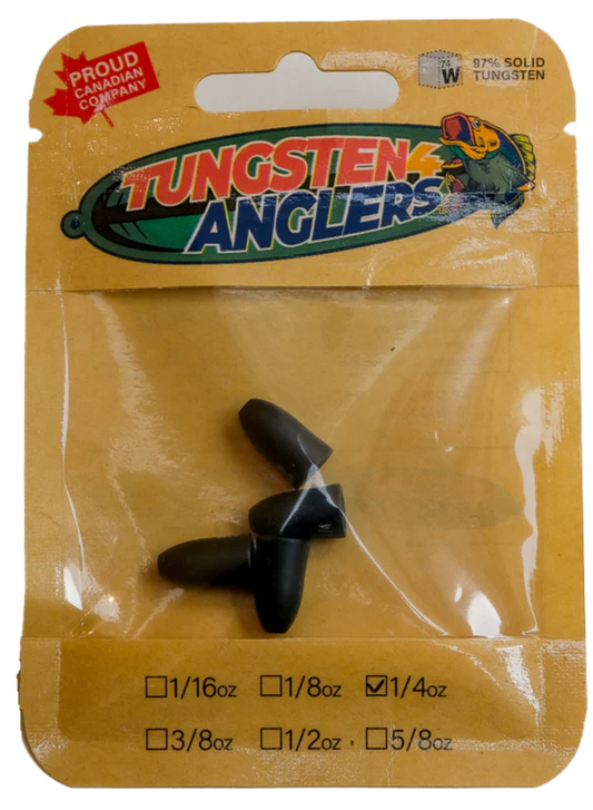 Tungsten 4 Angler Tungsten Flipping Weight