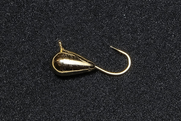 Tungsten 4 Anglers Tear Drop Ice Tungsten Jigs Made In Japan Hook 5/pack