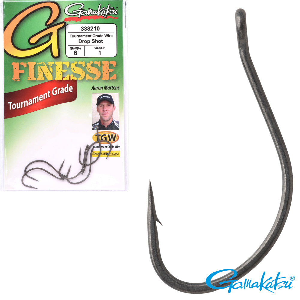 Gamakatsu G-Finesse TGW Nano Coat Hook 6/pack (Dropshot Hook)