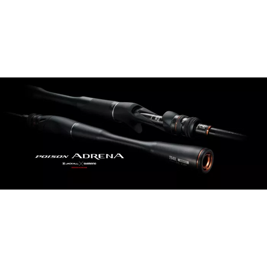 24 Shimano x Jackall Poison Adrena Baitcasting Rod