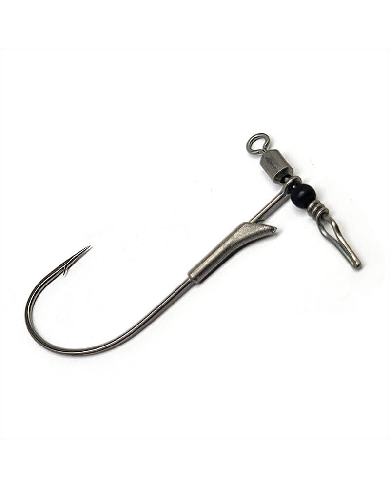 Gamakatsu G-FINESSE Tin Keeper Swivel Shot Worm Weedless Hook (Dropshot Hook)