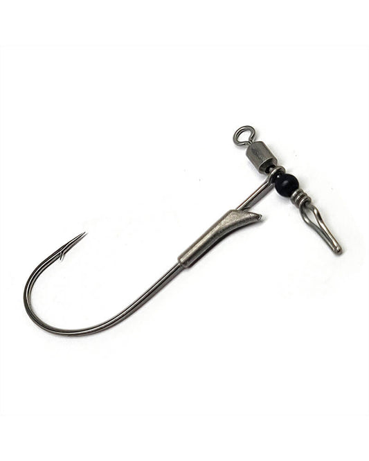 Gamakatsu G-FINESSE Tin Keeper Swivel Shot Worm Weedless Hook (Dropshot Hook)