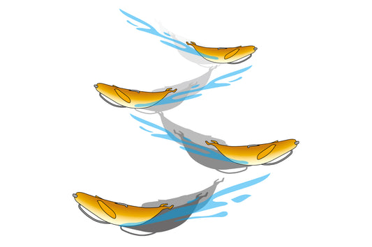 Deps Sakamata Shad 7' 5/pack 28g Heavy Weight Version