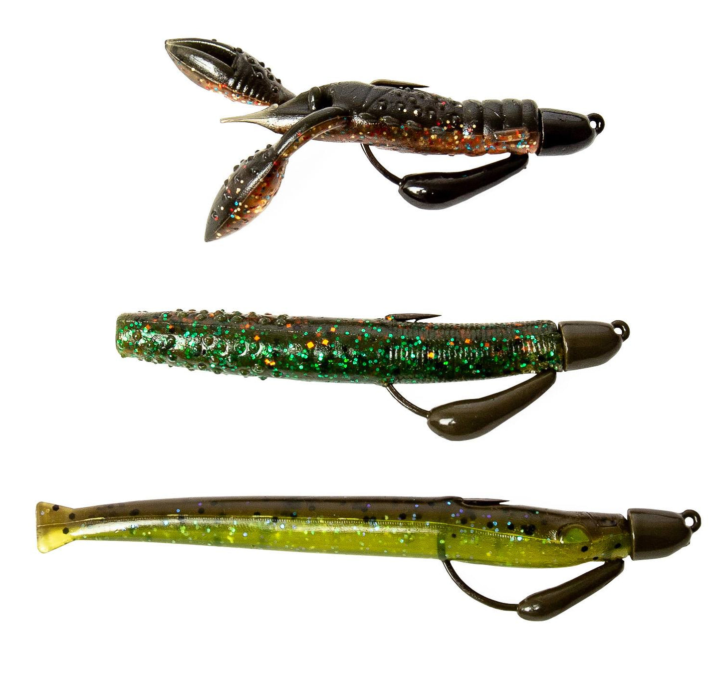 Z-man BulletZ Pro Hook Green Pumpkin 3/pack