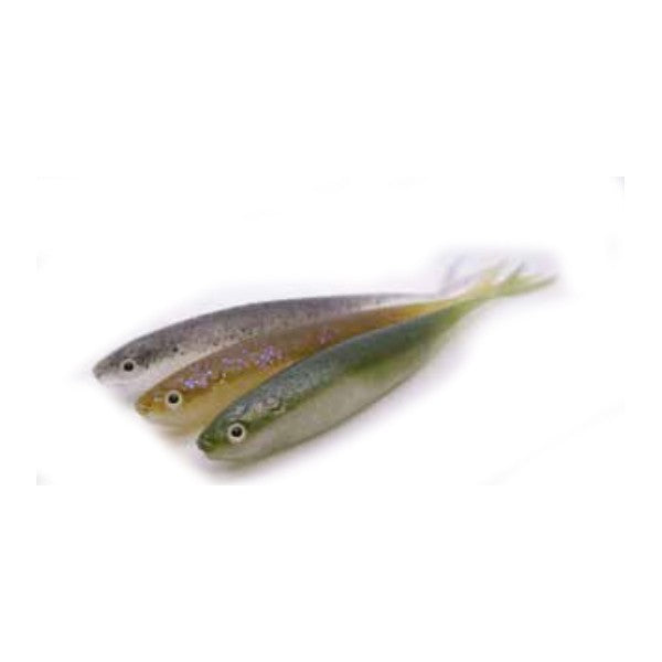 Engine Japan Like-Five 5'' 9.6g Middle Strolling & Fluke Rig 5/pack