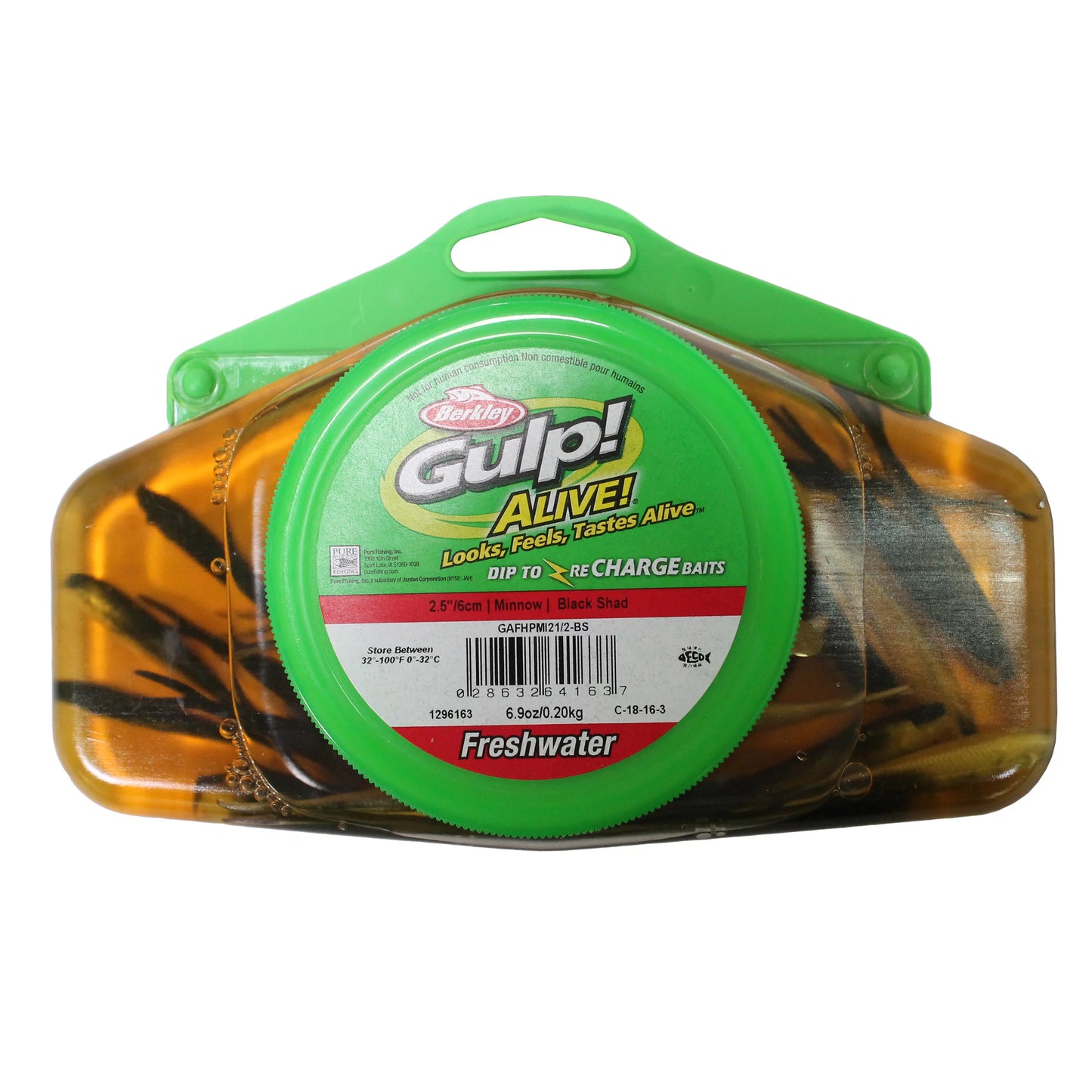 Berkley Gulp! Alive! Minnow Half Pint approximately 36 Baits/Half Pint