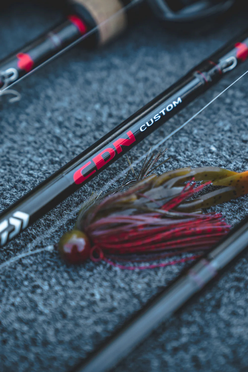 Daiwa CDN Custom Baitcasting Fishing Rod (New version)