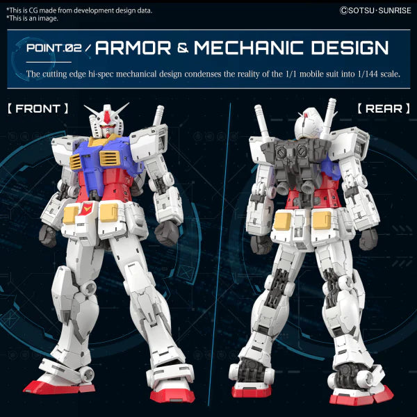 RG RX-78-2 GUNDAM Ver.2.0 1/144