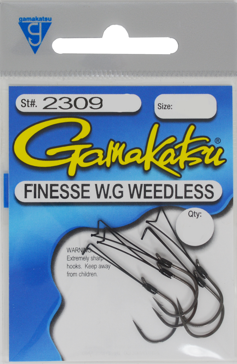 Gamakatsu Finesse Wide Gap Weedless Hook (Wacky Hook)