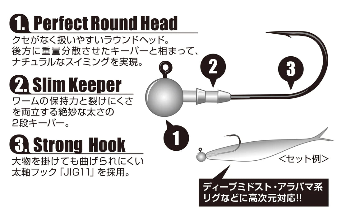 Decoy Standard Jig Head VJ-30 Hook