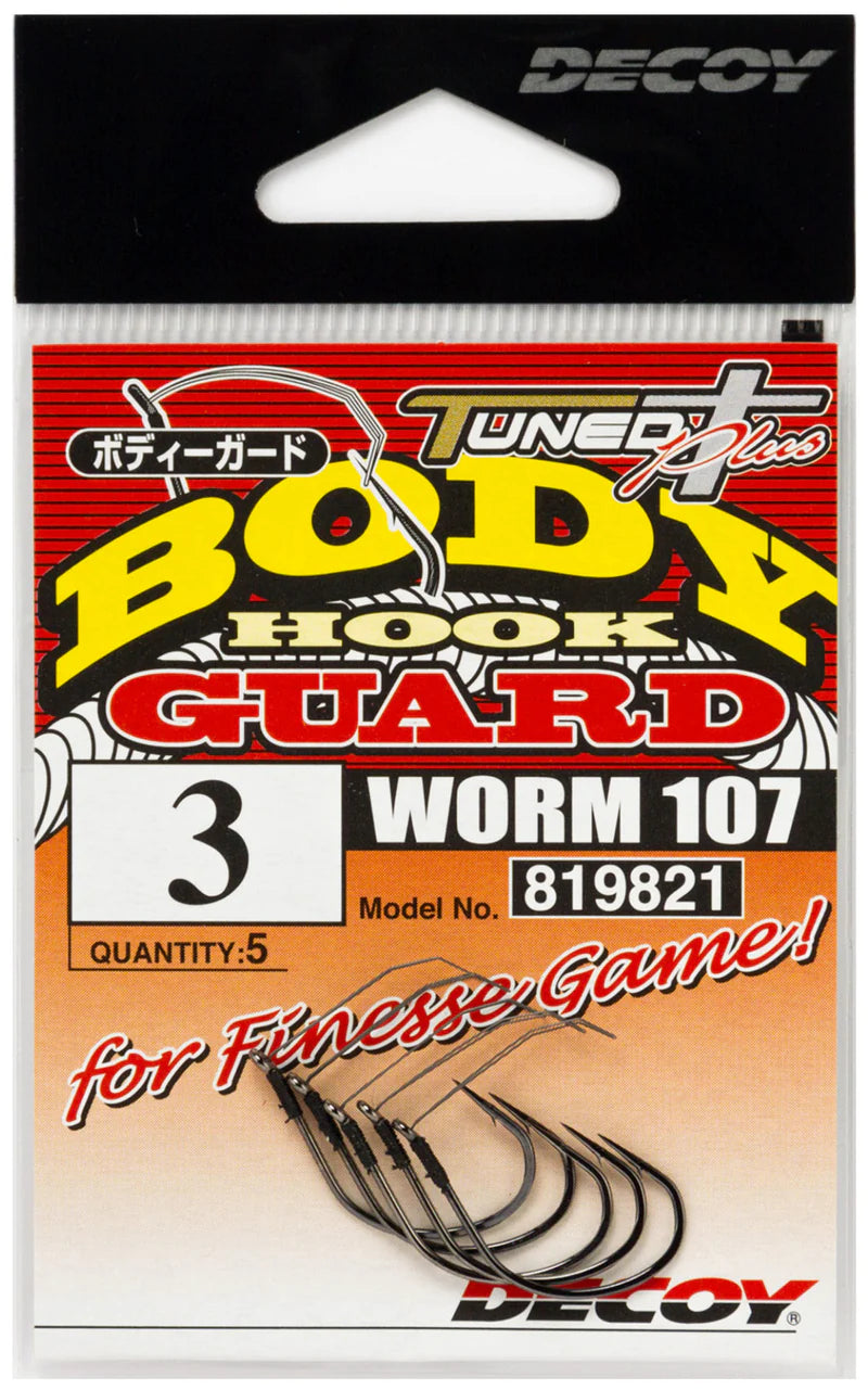 Decoy Worm107 Body Guard Hook Weedless 5/pack (Wacky Hook)