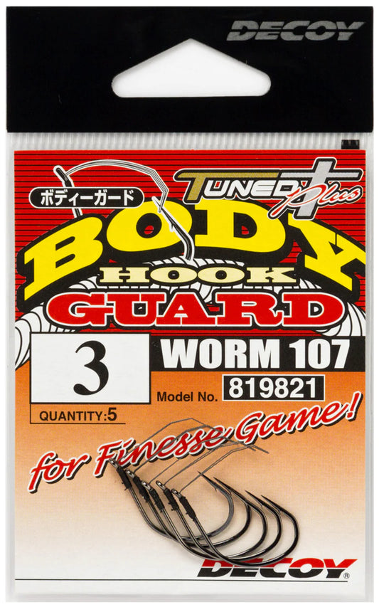 Decoy Worm107 Body Guard Hook Weedless 5/pack (Wacky Hook)