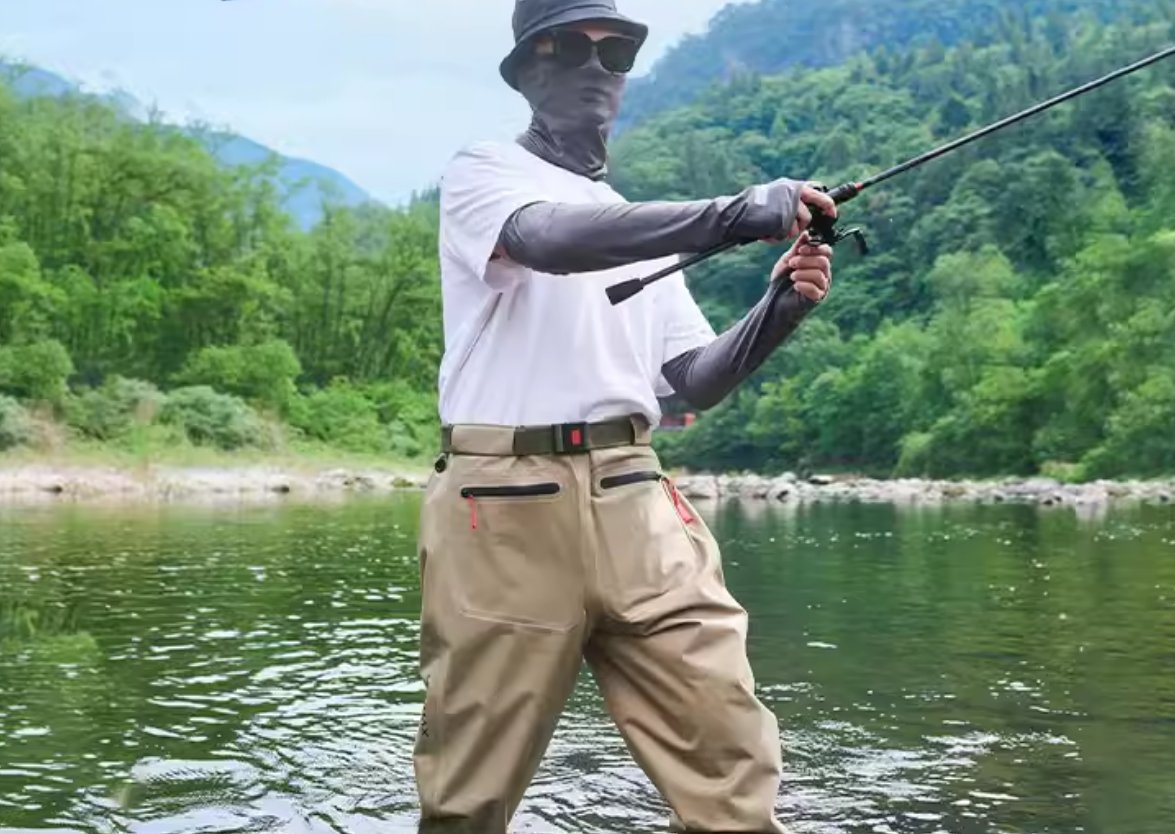 First-Class Angling 100% Waterproof Wader Pants Durable & Comfortable