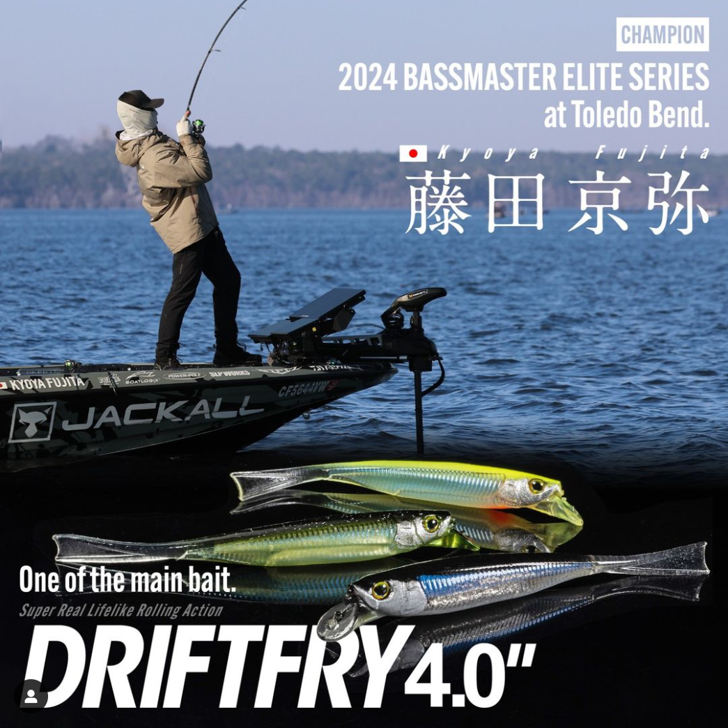 Jackall Driftfry 4.0" 5/pack