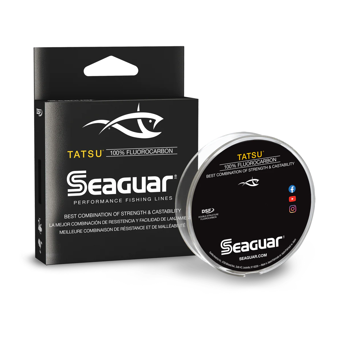 Seaguar Tatsu Fluorocarbon Fishing Line 200yds