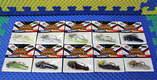Z-Man Chatterbait Jackhammer Blade Gamakatsu Hook & Stealth Blade Decoy Hook 1/2 oz