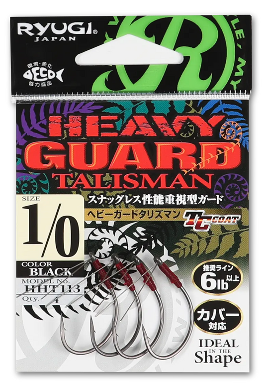 Ryugi TALISMAN Heavy Guard TC Coat Hook 4/pack (Wacky Hook)