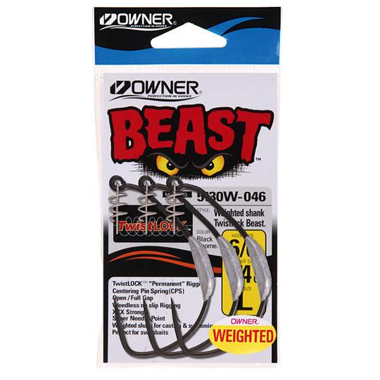Owner Beast Weighted Twist Lock 3/pack