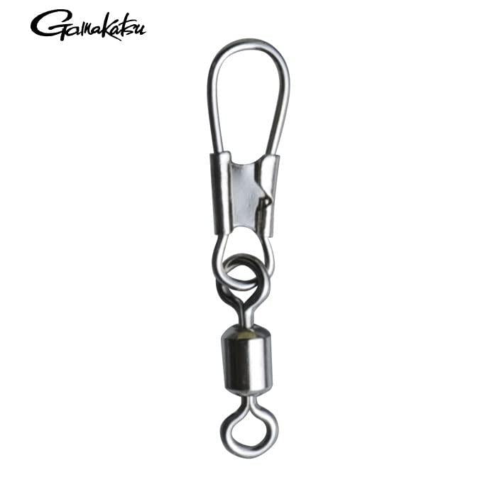 Gamakatsu Round Snap Swivel 6/pack (Silver)