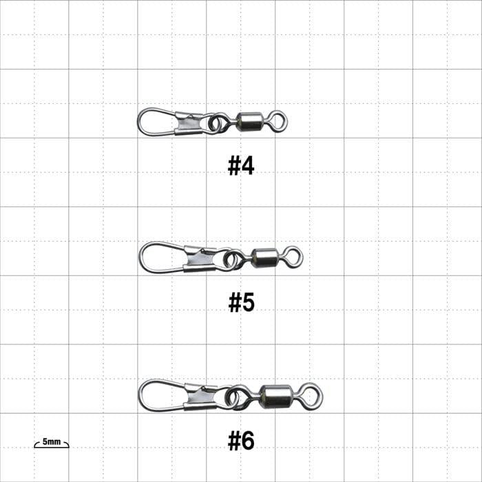 Gamakatsu Round Snap Swivel 6/pack (Silver)