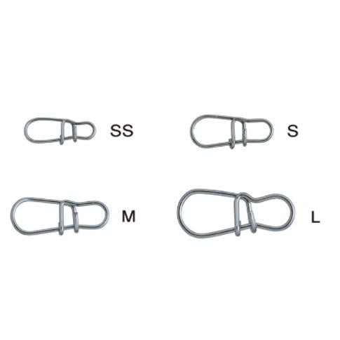 Gamakatsu Sonic Round Snap Clip 25/pack
