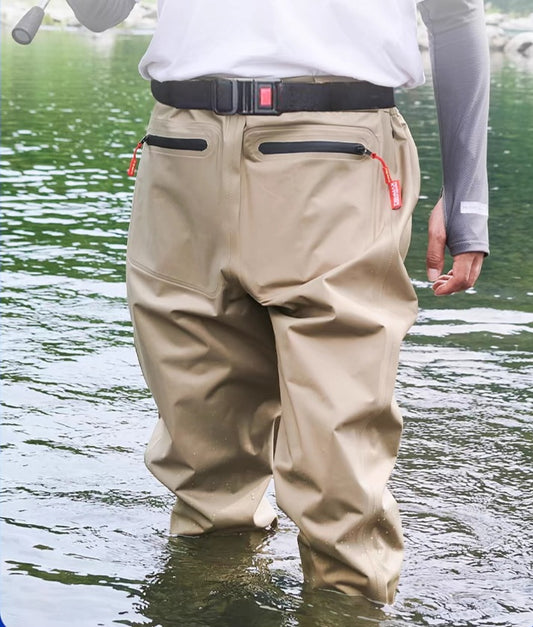 First-Class Angling 100% Waterproof Wader Pants Durable & Comfortable