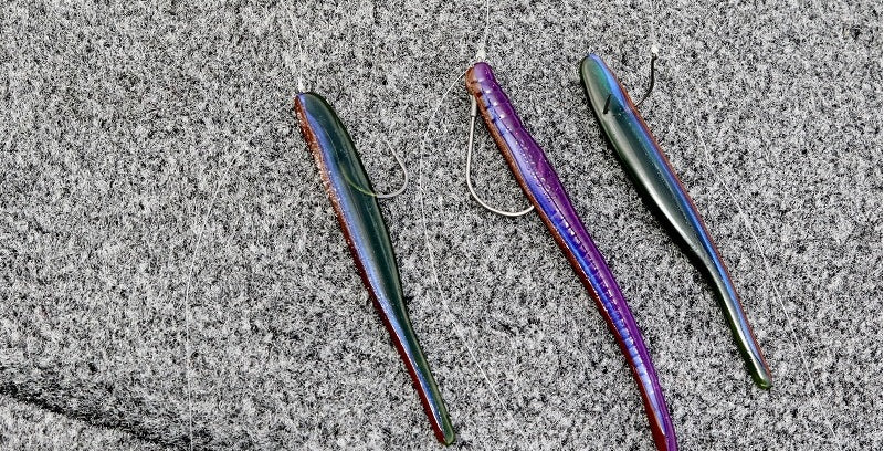 Gamakatsu G Finesse Worm Light Wire Nano Smooth Coat Dropshot Hook 4/pack
