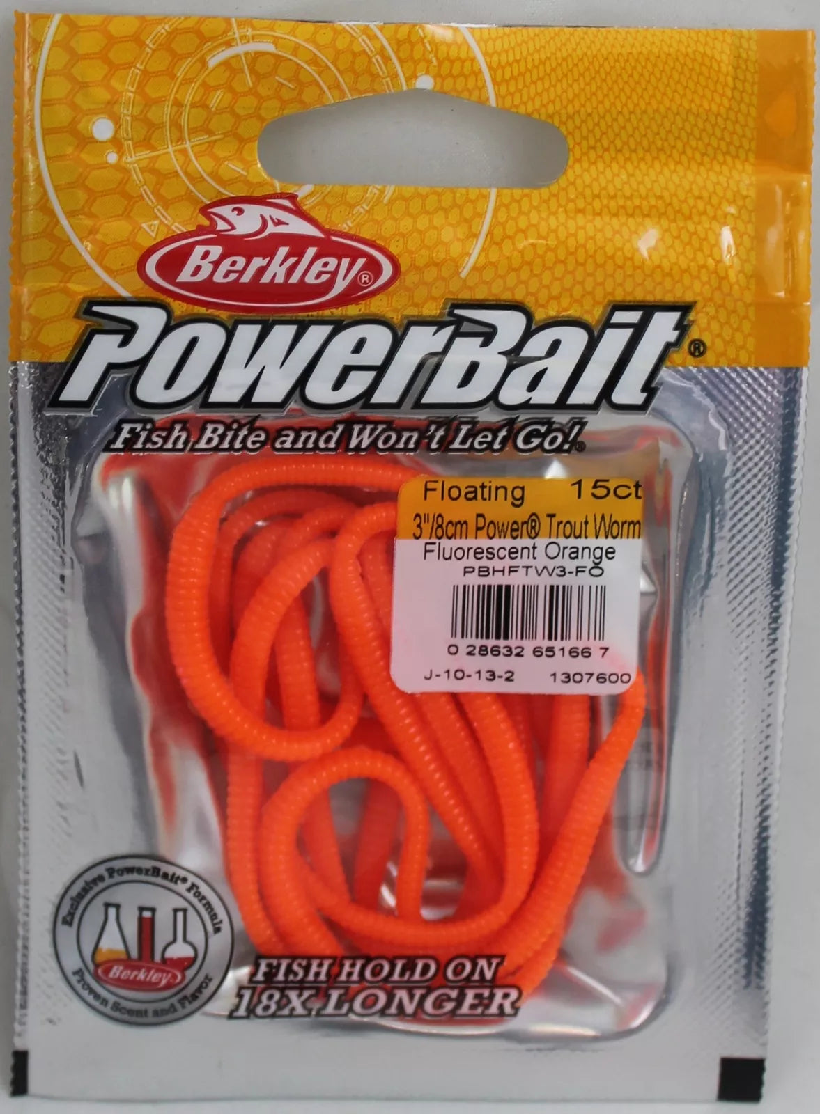 Berkley® PowerBait® Power Trout Worm 3'' 15/pack