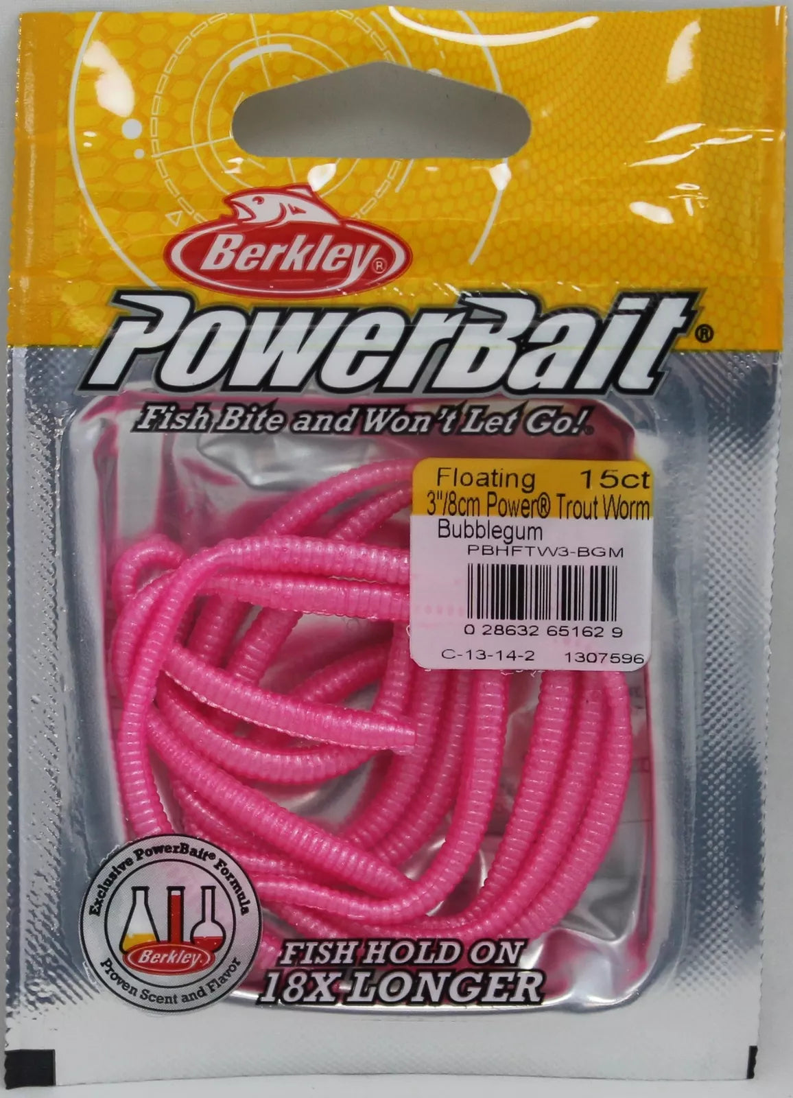 Berkley® PowerBait® Power Trout Worm 3'' 15/pack
