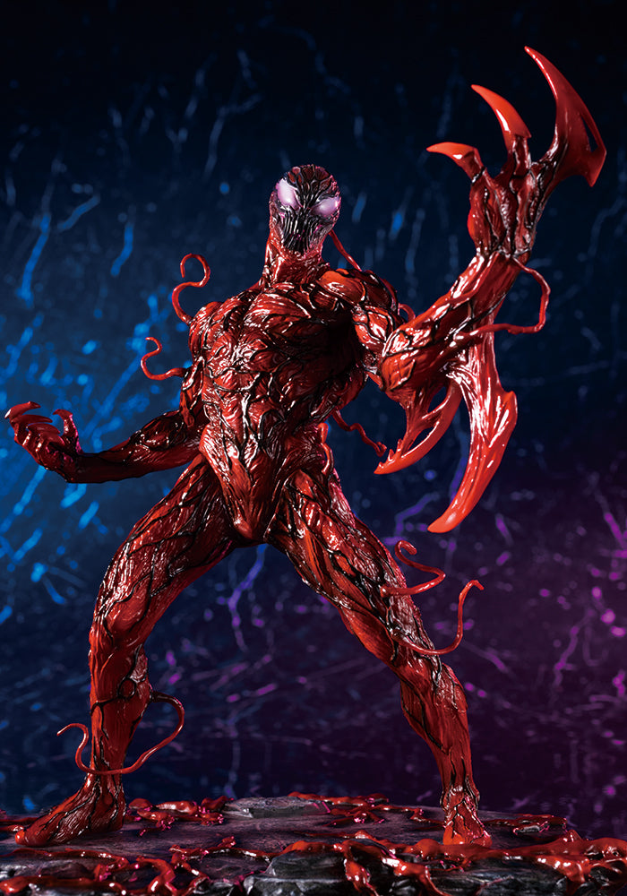 Kotobukiya 1/10 Marvel Universe Series Carnage Renewal Edition ARTFX+, Pre-painted PVC Statue