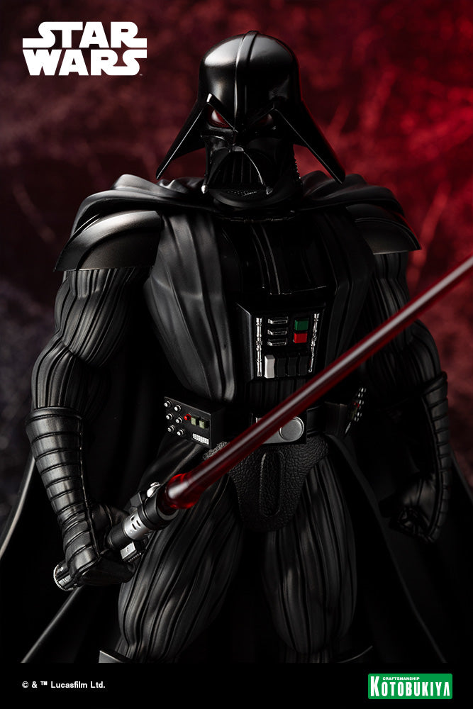 Kotobukiya 1/7 Star Wars: A New Hope Series ARTFX Artist Series Darth Vader The Ultimate Evil, Pre-painted PVC Statue