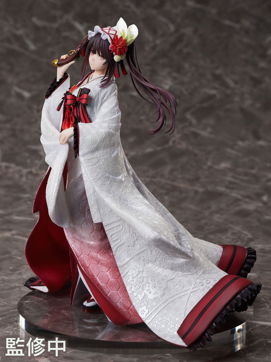 Good Smile Company Date A Live W Series Kurumi Tokisaki Shiromuku 1/7 Scale Figure