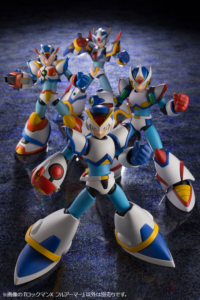 Kotobukiya 1/12 Mega Man X Series Mega Man X Full Armor / Rockman X Full Armor, Plastic Model Kit