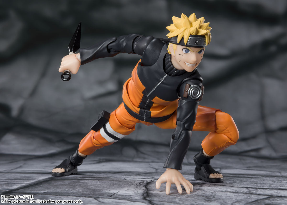 Bandai Spirits S.H.Figuarts Naruto Uzumaki -The Jinchuuriki Entrusted with Hope- "Naruto -Shippuden-"