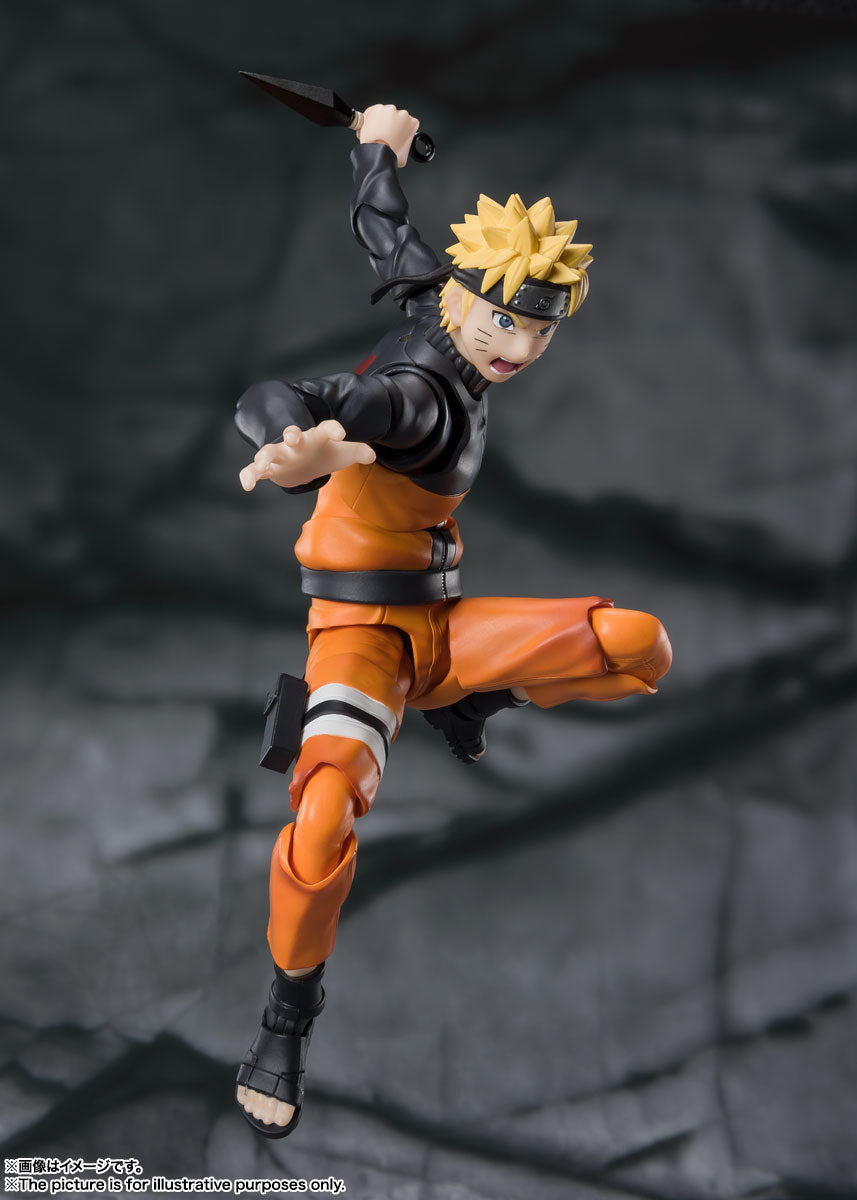 Bandai Spirits S.H.Figuarts Naruto Uzumaki -The Jinchuuriki Entrusted with Hope- "Naruto -Shippuden-"
