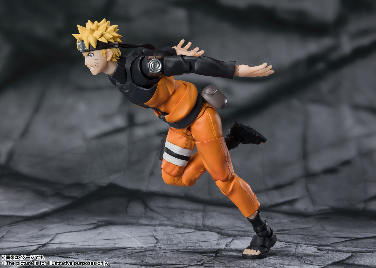 Bandai Spirits S.H.Figuarts Naruto Uzumaki -The Jinchuuriki Entrusted with Hope- "Naruto -Shippuden-"