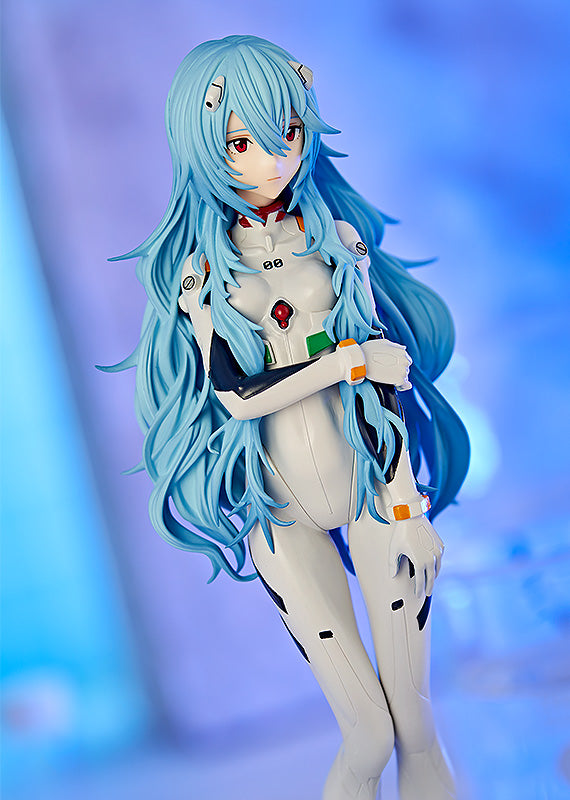 Good Smile Company Rebuild of Evangelion Series Pop Up Parade Rei Ayanami: Long Hair Ver. Figure