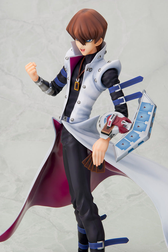 Kotobukiya 1/7 YU-GI-OH! Series ARTFX J Seto Kaiba -Duel with Destiny, Pre-Painted PVC Statue