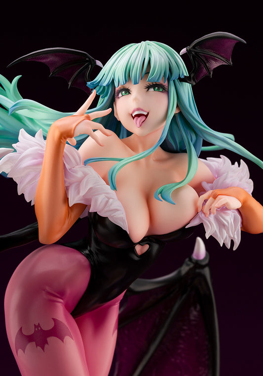 Kotobukiya 1/7 Darkstalkers Series Morrigan Bishoujo, Pre-Painted PVC Statue
