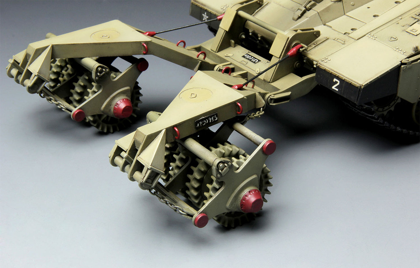 Meng Meng 1/35 ISRAEL MAIN BATTLE TANK MERKAVA Mk.3 BAZ w/NOCHRI DALET MINE ROLLER SYSTEM