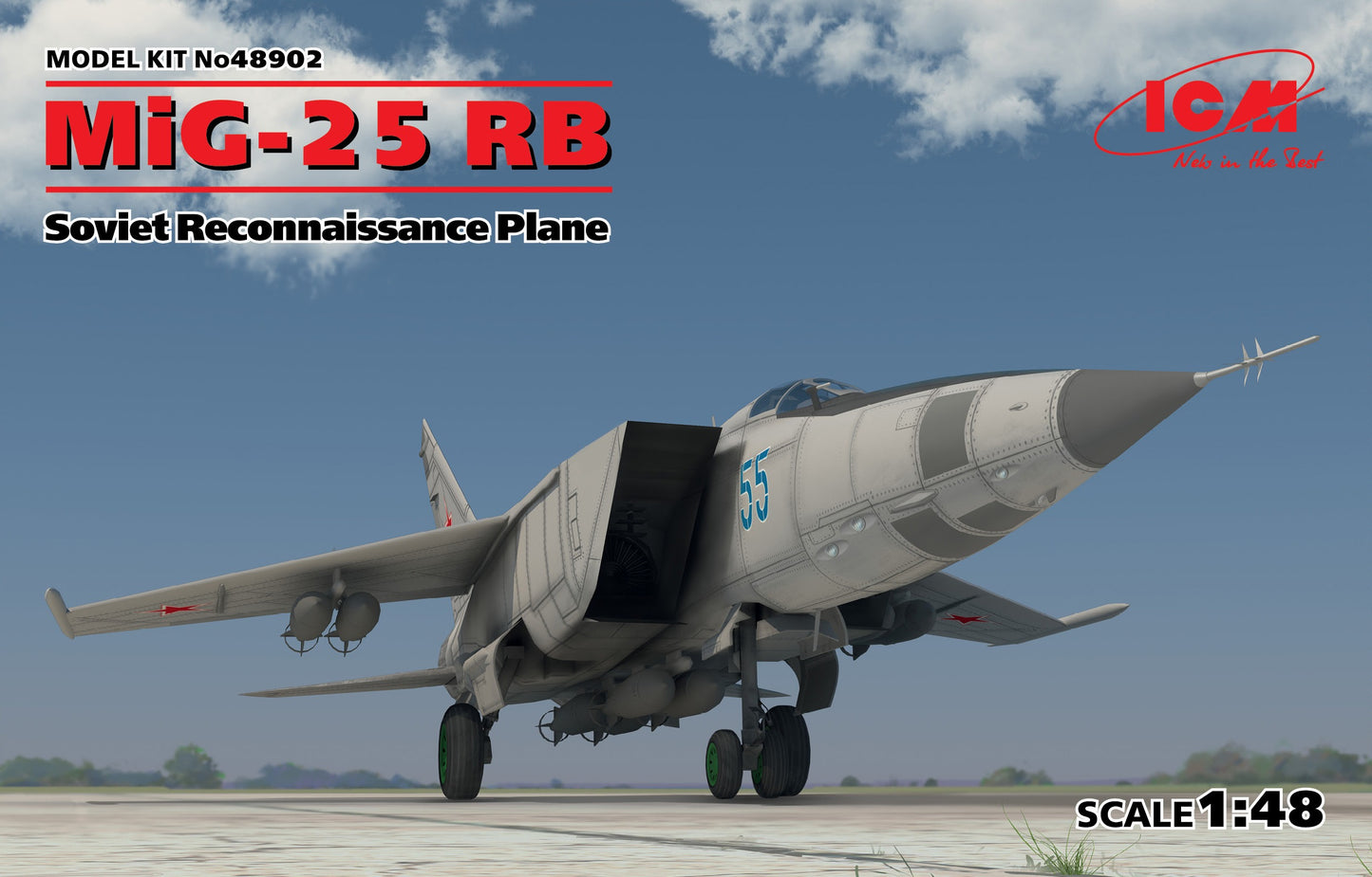 ICM 1/48 MiG-25 RB, Soviet Reconnaissance Plane
