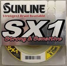 Sunline SX1 Braided 125 yds Hi Vis Yellow 4 Strand 12lb/16lb – Bedrock Hobby