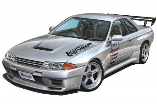 Aoshima 1/24 HKS Kansai BNR32 Skylinegt-R '90 (Nissan)