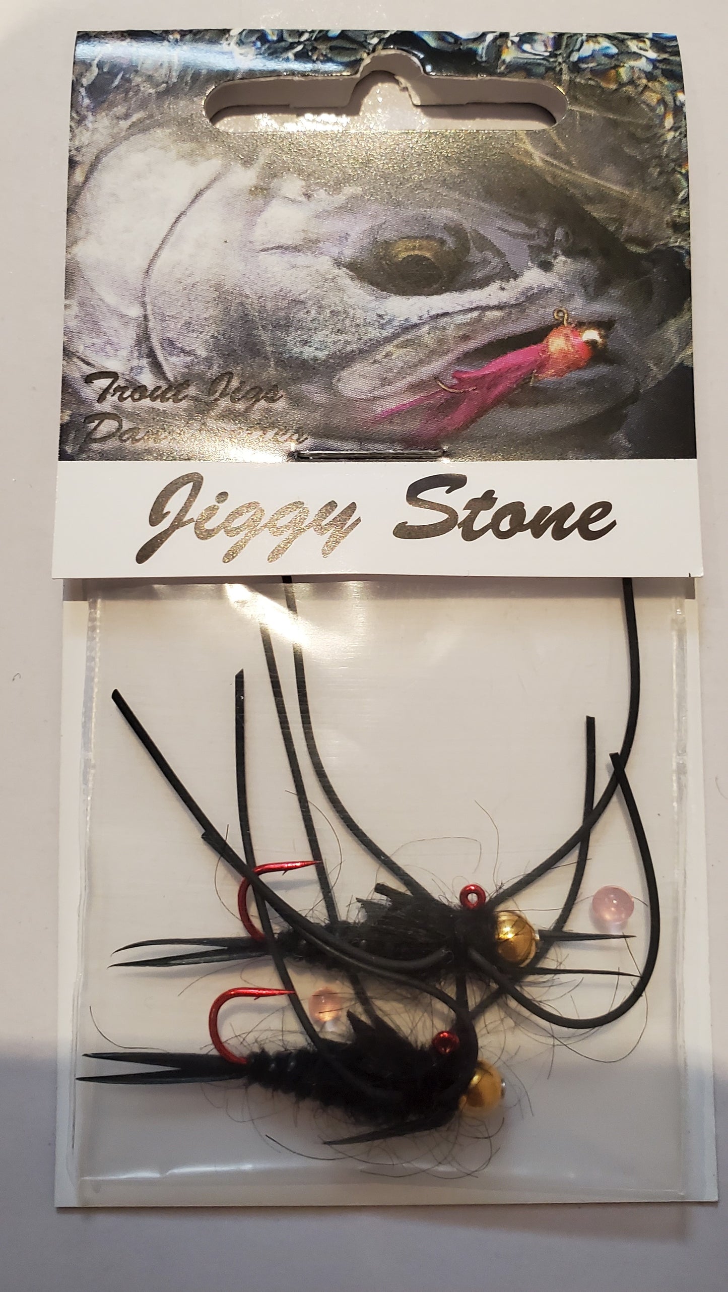 Jiggy Stone Black 2/pk