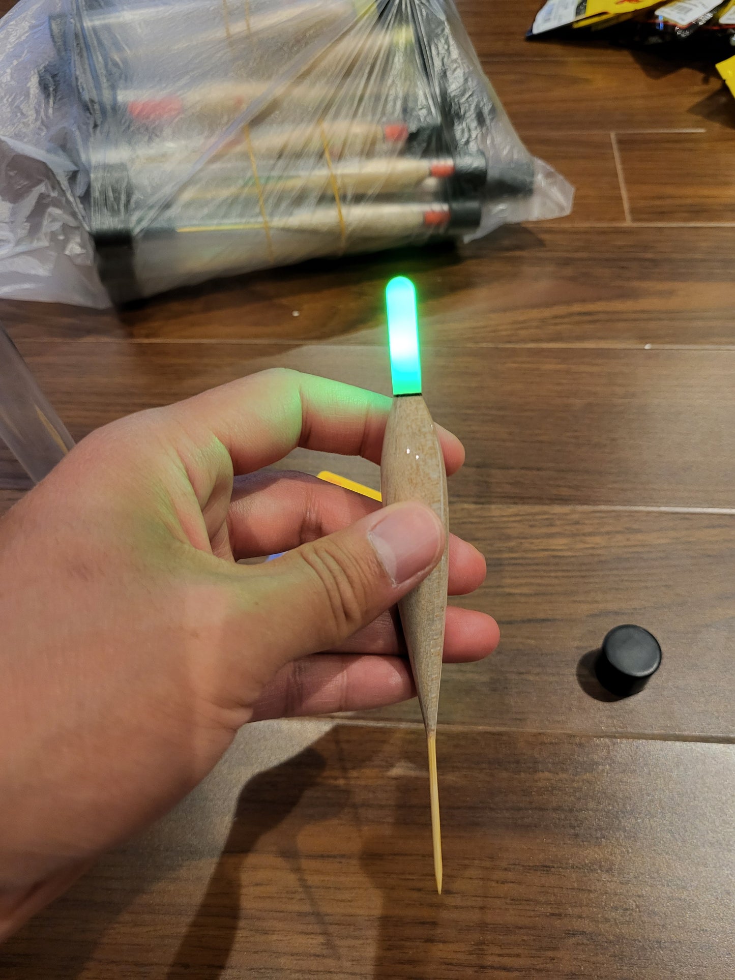 J-Smith Solid Balsa Wood LED Float Premium