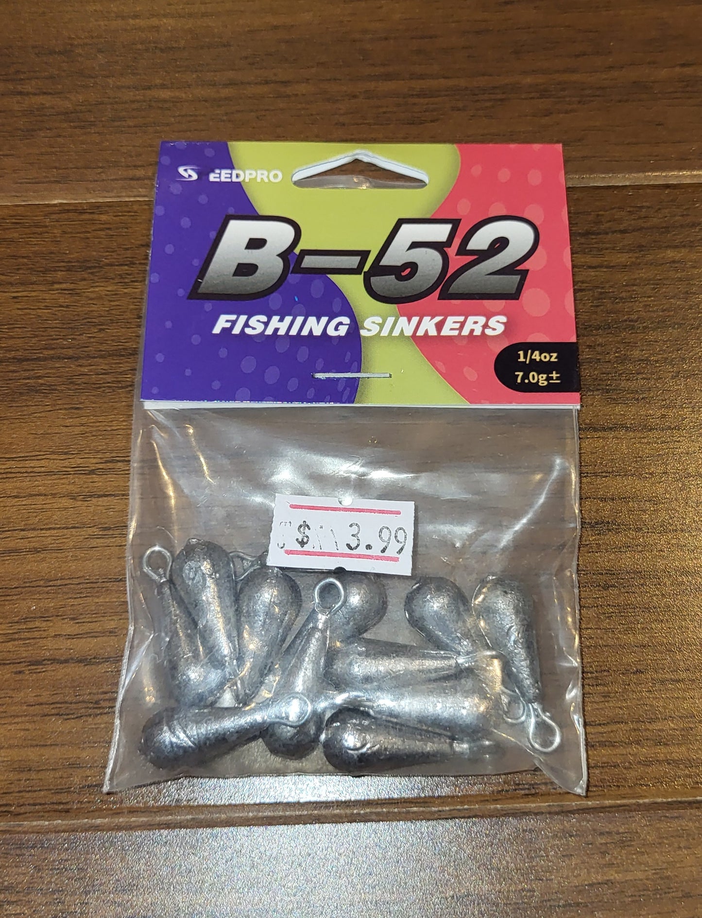 Speedpro Tear Dropshot Lead Weight 1/4oz