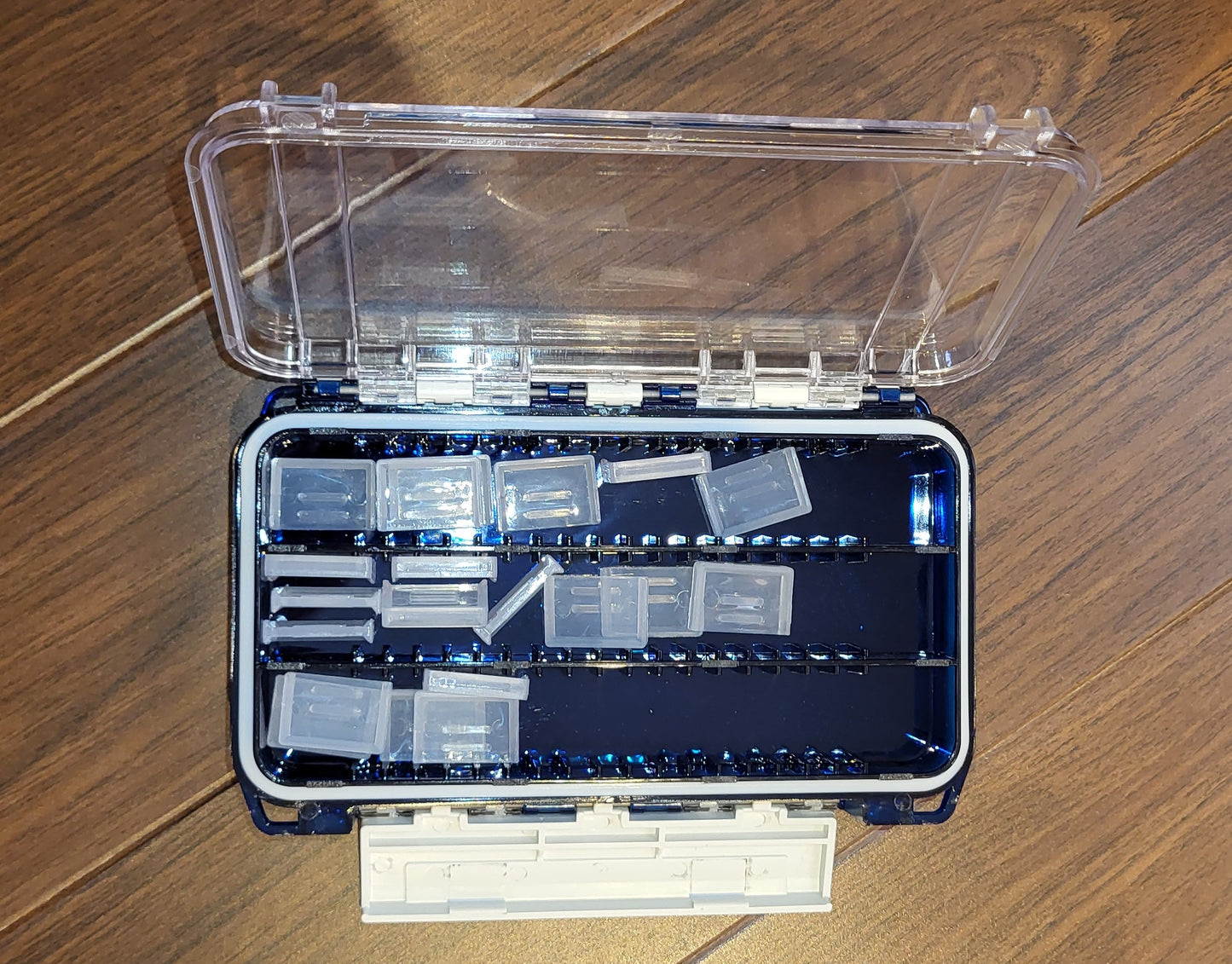 Waterproof Fishing Utility Box Double Sided (One side Girp Foam)