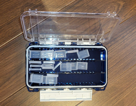 Waterproof Fishing Utility Box Double Sided (One side Girp Foam)